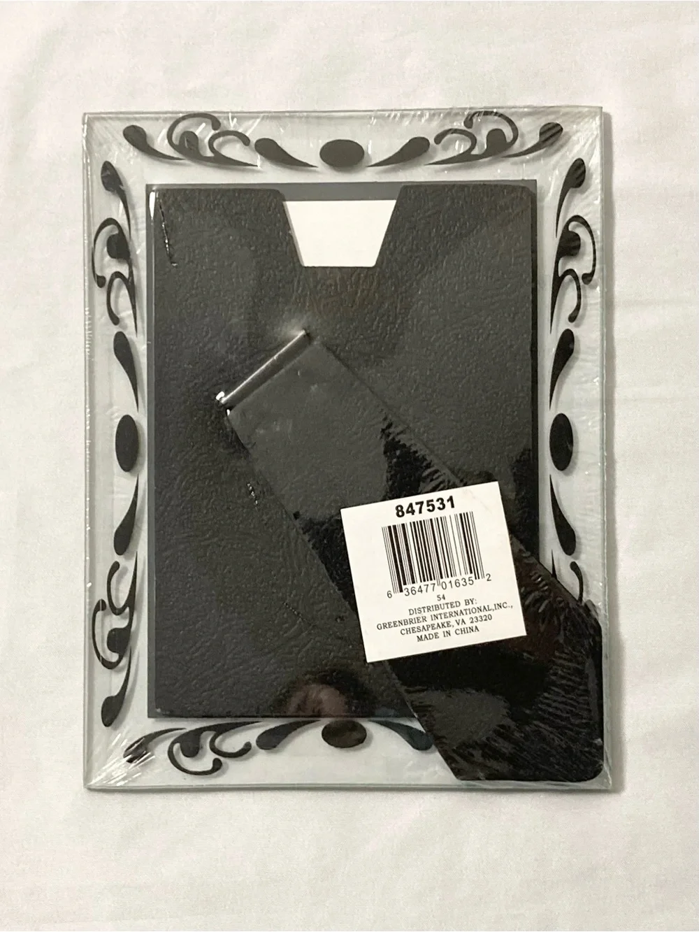⭐️ Special Moments Glass Embelished 3.5 x 5” Easel Back Picture Frame